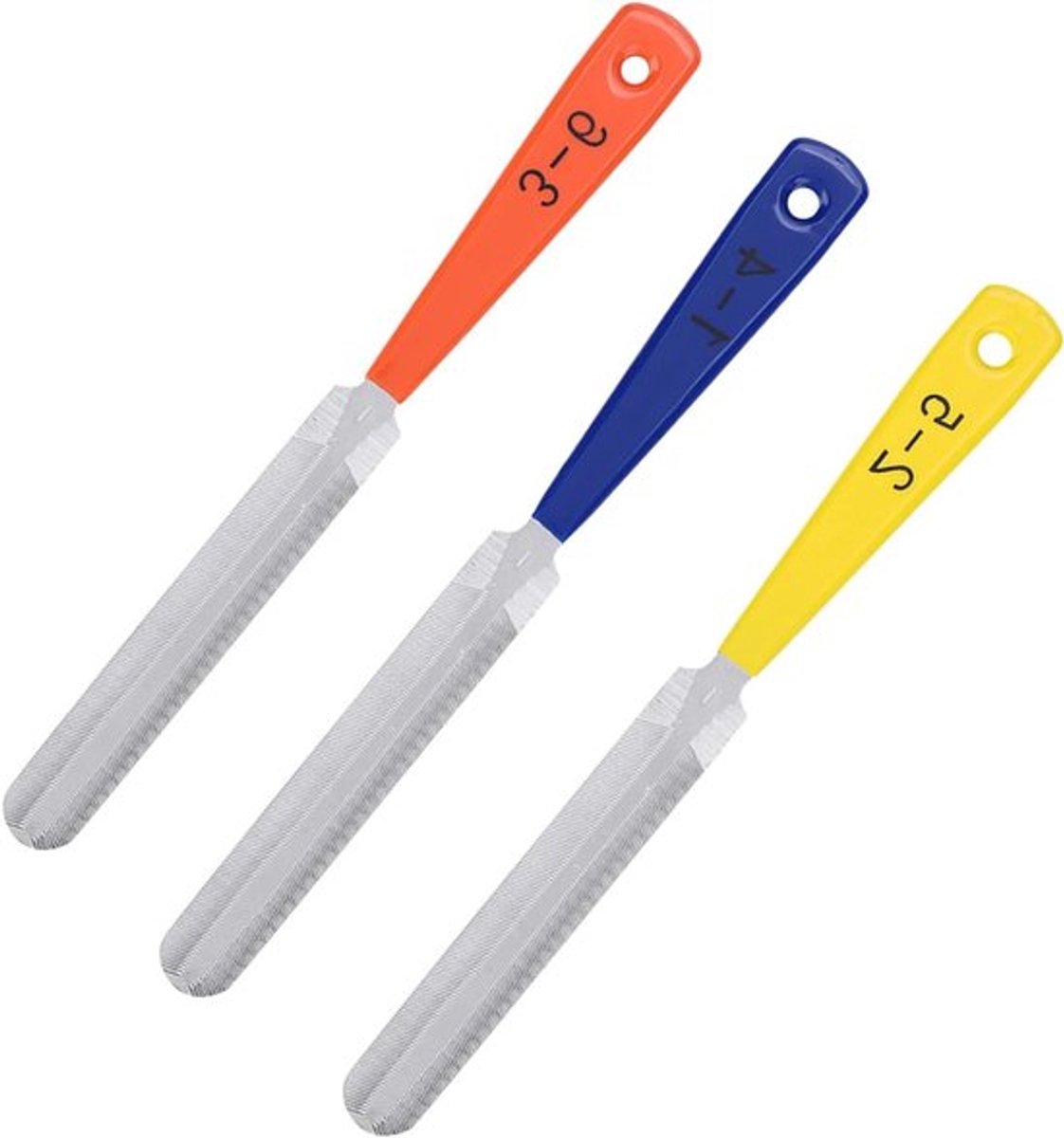 Gitaar Moer Bestanden Set van 3 Stuks voor Gitaar, Bas, Mandoline, Banjo en Ukelele