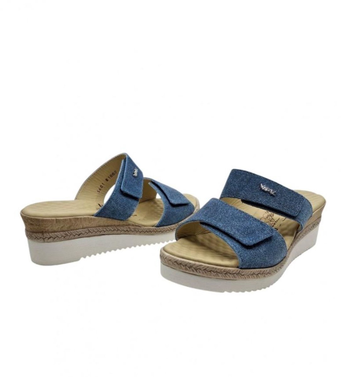 Vital Muiltjes - Vital olivia jeans blau muiltje