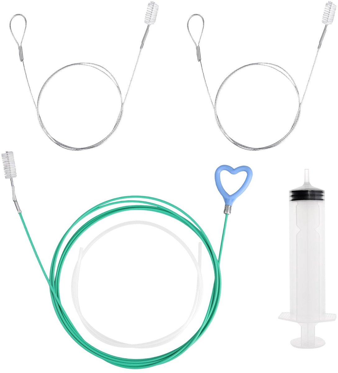 Dailygoods - Set van 5 Reinigingsborstels voor Schuifdakafvoer