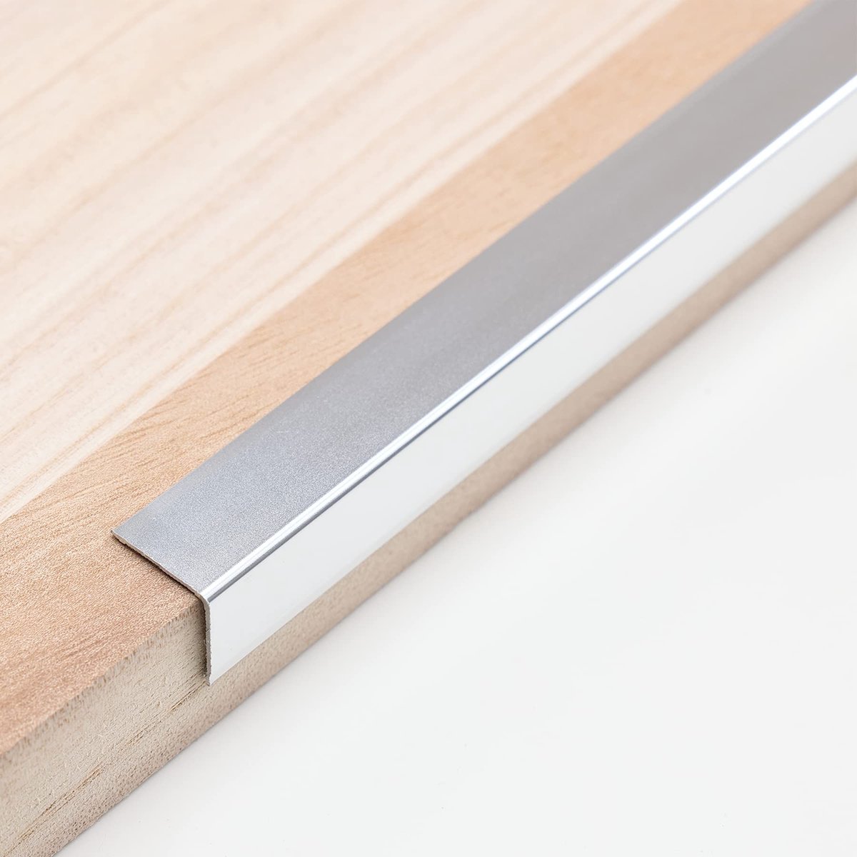 Allecto - Hoekbeschermers - Aluminium Peel- -Stick - Mat Zilver