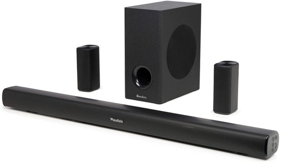 Soundbar - Audizio SB100 - Soundbar met subwoofer - 160W - 5.1 Surround set home cinema - HDMI-ARC - Bluetooth