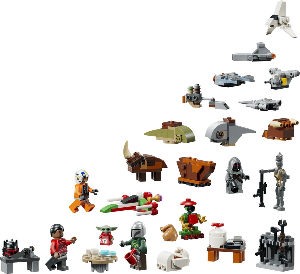 LEGO Star Wars Adventskalender 2026 Speelgoed voor Kinderen vanaf 6 Jaar - 75456 – foto 4