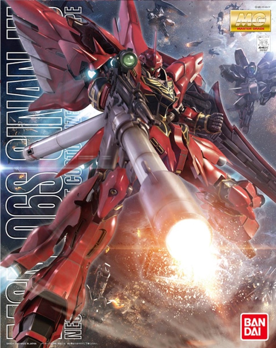 Bandai Hobby Bandai gundam sinanju mg ova ver. - modelbouw voor volwassenen - 1/100
