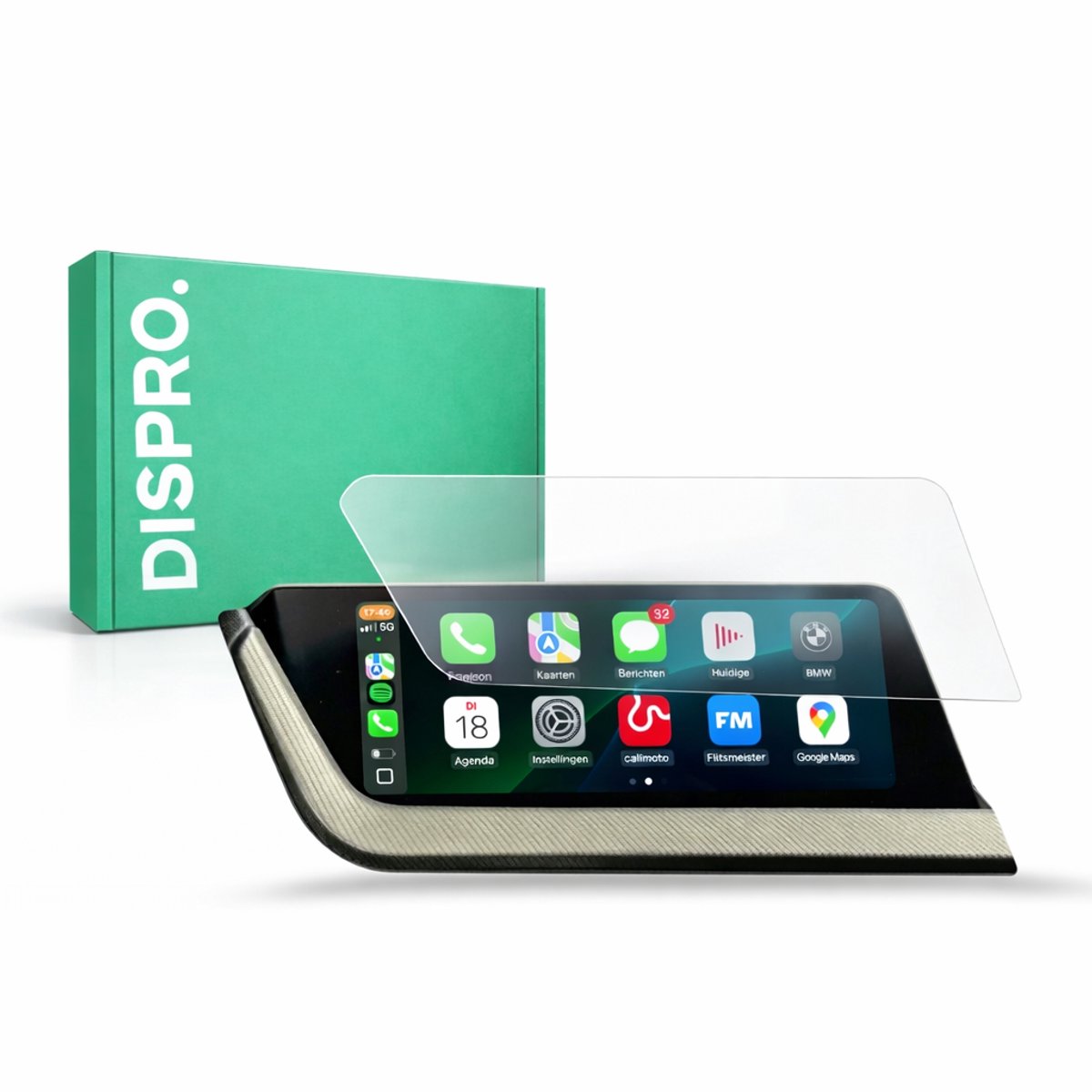 DISPRO Screenprotector BMW 2 Series Gran Coupé F44 – Matte Anti‑Fingerprint