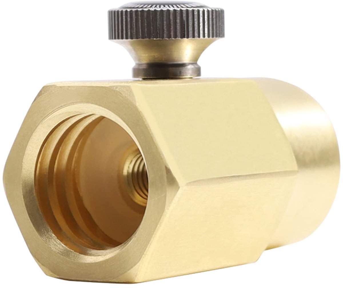 Dailygoods - Messing CO2 Vulklep Connector voor Huishoudelijke Frisdrankflessen