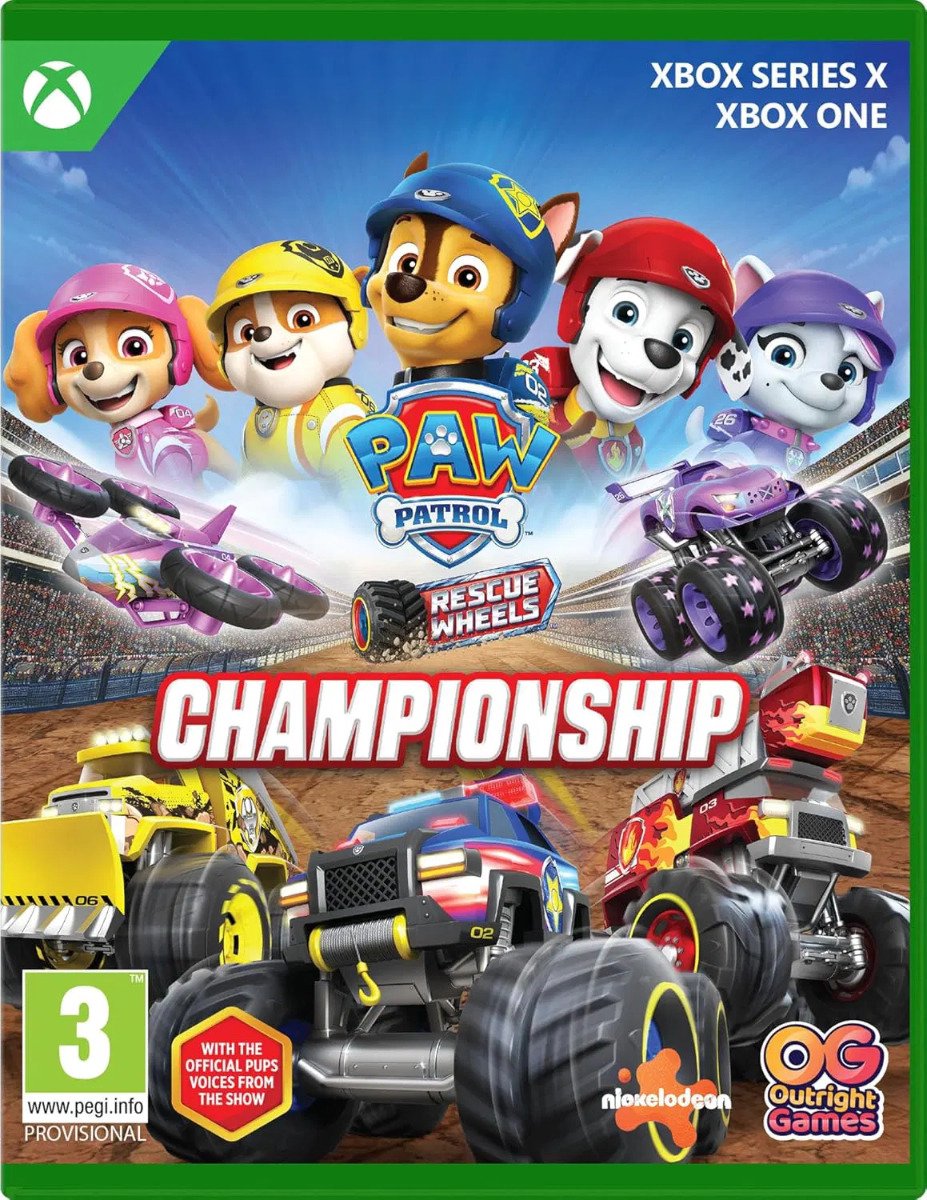 PAW Patrol Rescue Wheels Championship-Standaard (Xbox Series X) Nieuw