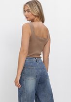 Ibana Kara Dames - Topjes - Camel - Maat S