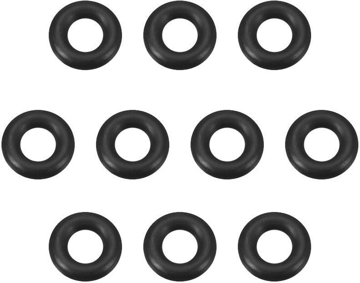 Dailygoods - Cosensi - Dailygoods - Dailygoody - O-ringen - Nitrilrubber - Flexibel en eenvoudig te installeren - 12 mm buitendiameter - Afdichtingsset voor vloeistoffen en gassen - Gesc.
