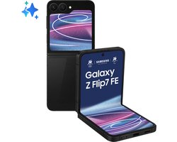 Samsung Galaxy Z Flip7 FE 5G – 256GB – Zwart