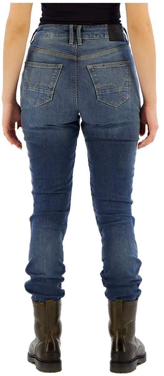 REV'IT! Victoria 2 Ladies SF Classic Blauw Used Motorjeans - Maat L32/W36 - Broek – foto 3