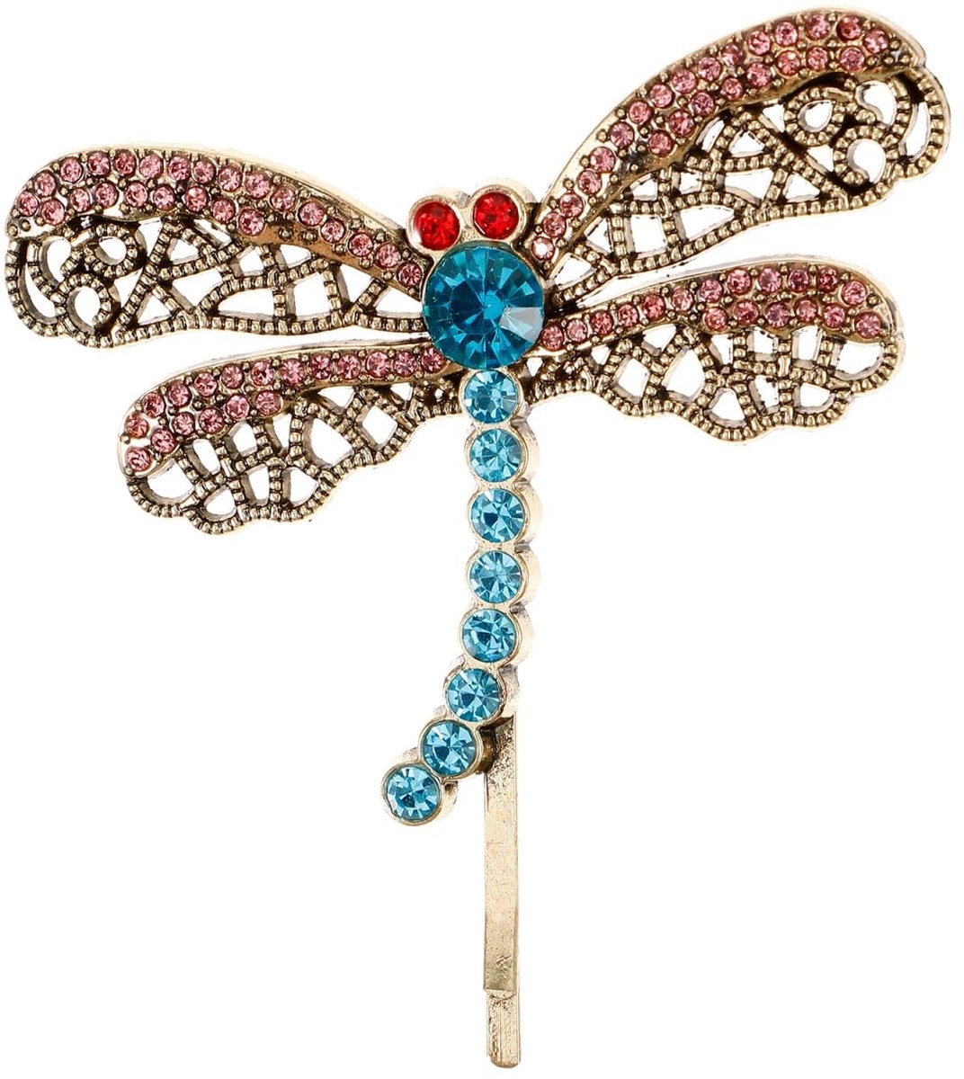 Dailygoods - Vintage Haarclip met Strasssteentjes voor Meisjes en Speciale Gelegenheden