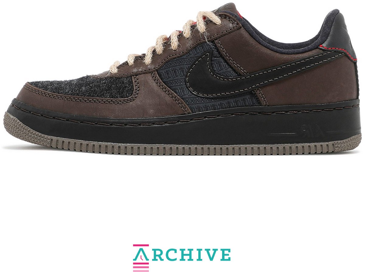 Nike Nike Air Force 1 Low Inside Out ‘Baroque ‘ Sneakers Unisex Wit