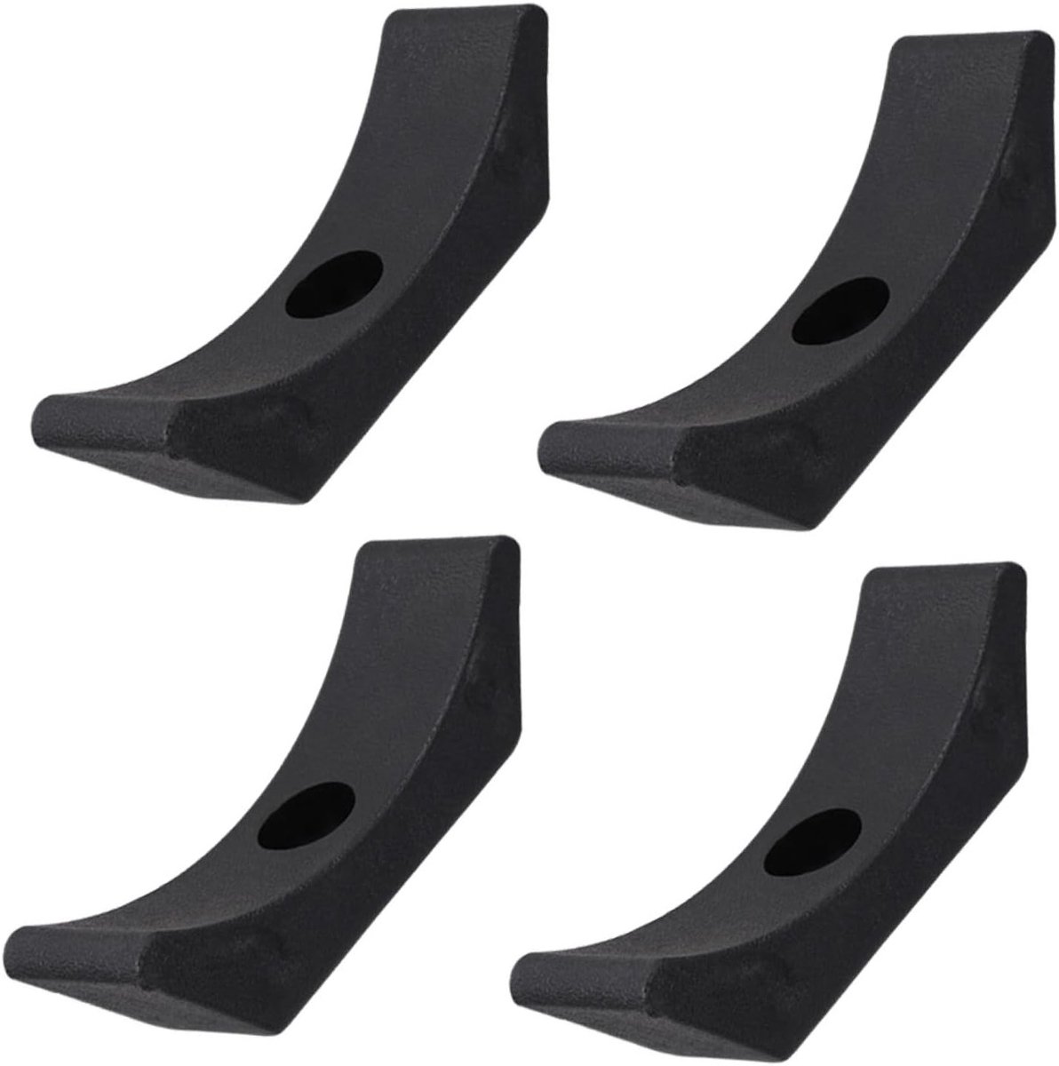 Dumbbell Stand voor Fitness - 4 Stuks Plastic Dumbbellhouders voor Thuis Workout - Duurzaam en Handig Fitness Accessoire
