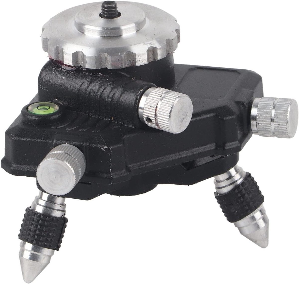 Professionele 360° Laser Waterpas met Aluminium Statief en 1/4" Draad voor Nauwkeurige Metingen en Uitlijnen