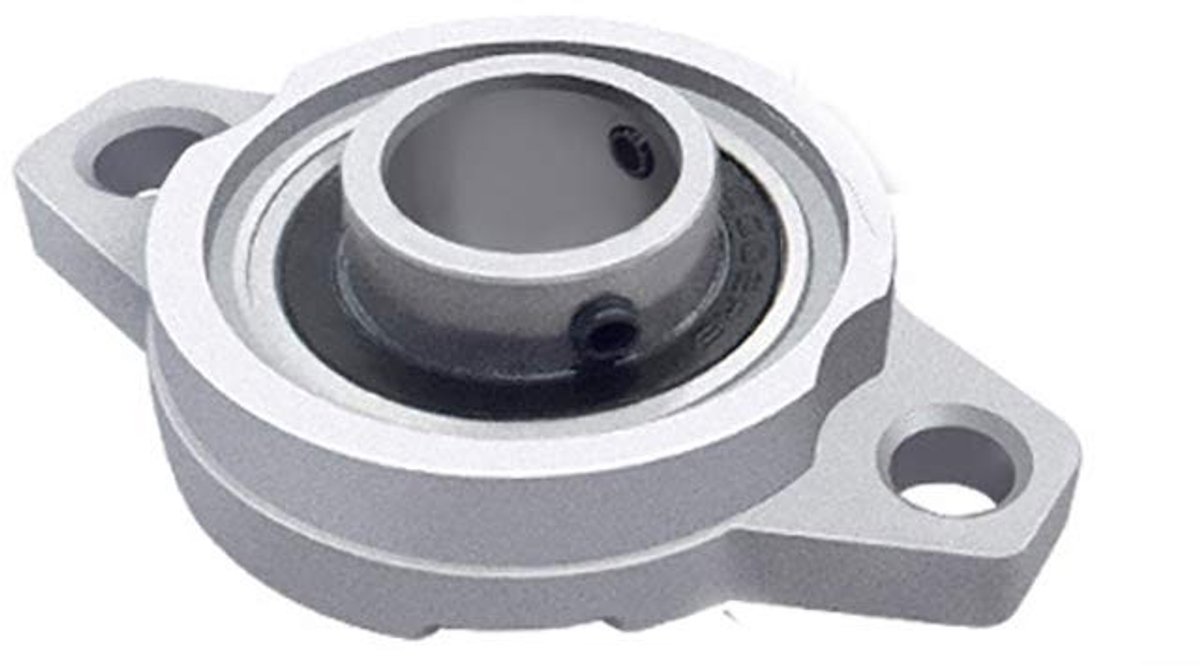 Dailygoods - Dailygoody - Zinklegering Flens Lagers - Zelf Aligning Pillow Block Lager - 12MM - Ideaal voor Machines - Hoogwaardige Kussenbloklager - Geschikt voor