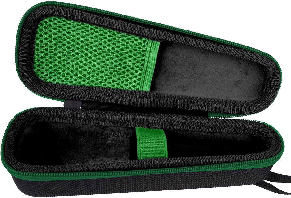 Dailygoods - Dailygoody - Reistas voor Elektrisch Scheerapparaat - Beschermende Opbergtas - Modern Design - Paars - Geschikt voor Philips en Panasonic - Ideaal voo...
