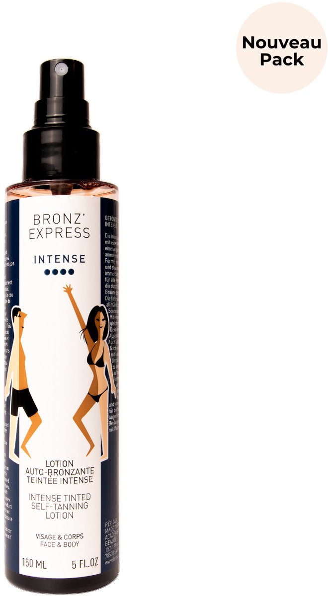 Bronz'Express Intense Tinted Self-Tanning Lotion (face & body) - 150ml