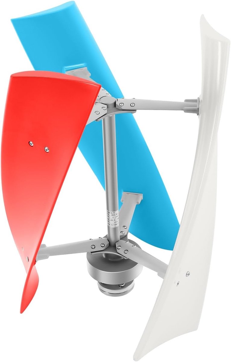 Verticale Windgenerator voor Huizen en Botensystemen - 400W, 24V Windturbine met Controller en Thuis Windmolen Set