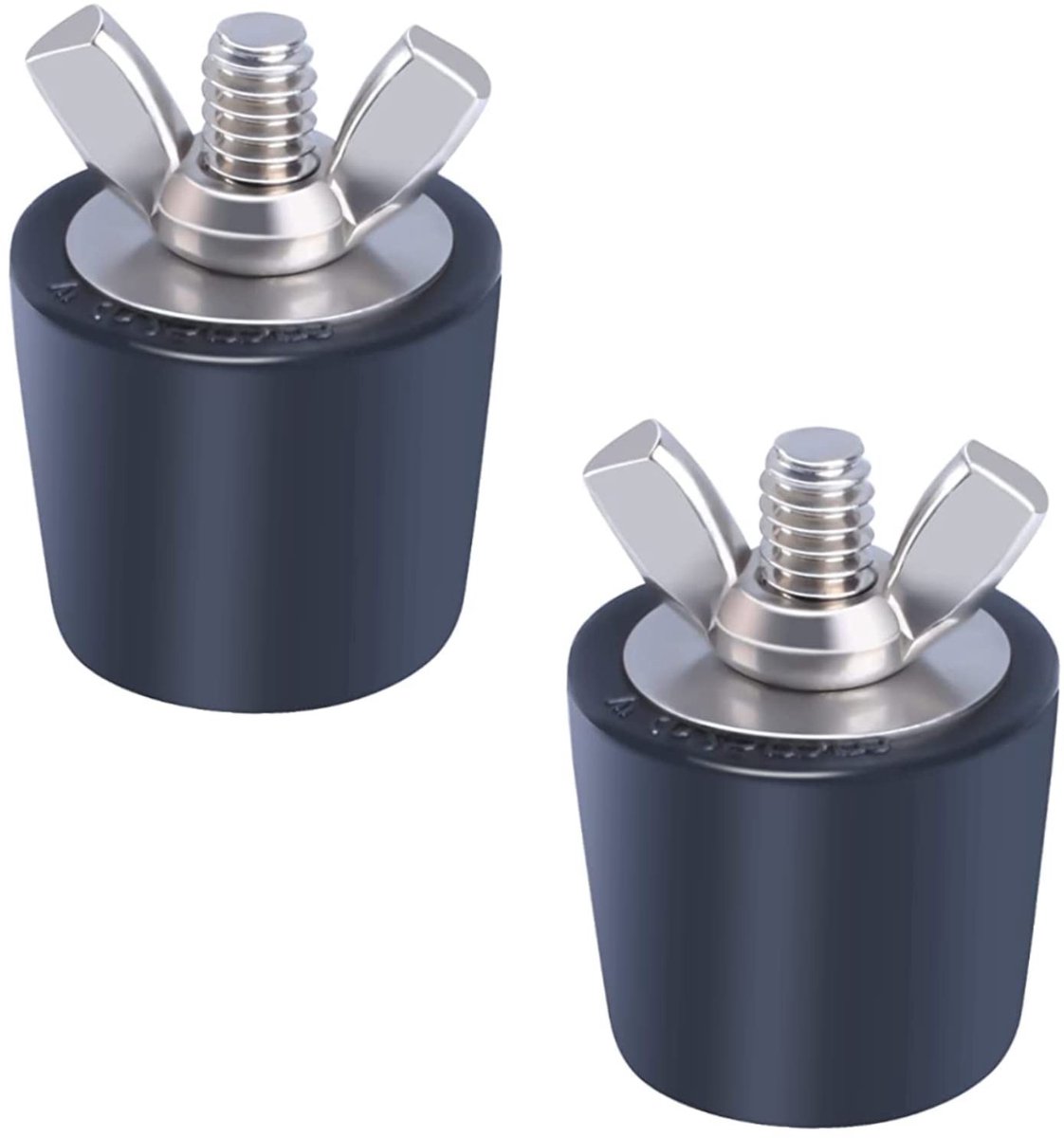 Dailygoody - Rubber pluggen - Conisch - Voor zwembadonderhoud - 25 mm - Koude conische pluggen - Lekdetectie en waterstop - 2 stuks