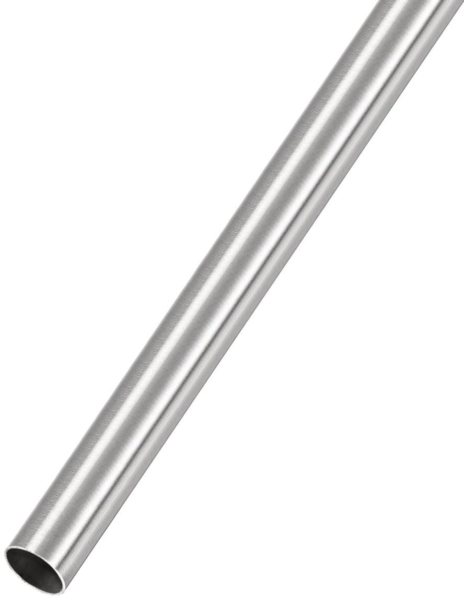 Dailygoods - Dailygoody - Roestvrij Stalen Buis - Slangen voor Huisinrichting - 9,5 mm Diameter - 300 mm Lang - Duurzaam en Stevig - Voor Machines en Creatieve Pro