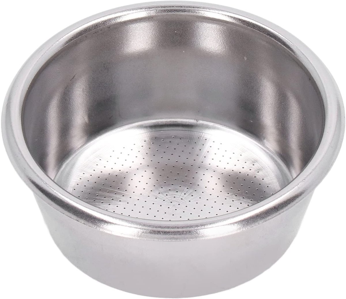 Dailygoods - Dailygoody - Koffiefiltermand - Roestvrijstalen Portafiltermand - Eenvoudig schoon te maken - 54 mm - Herbruikbare vervanging - Geschikt voor 2 kopjes
