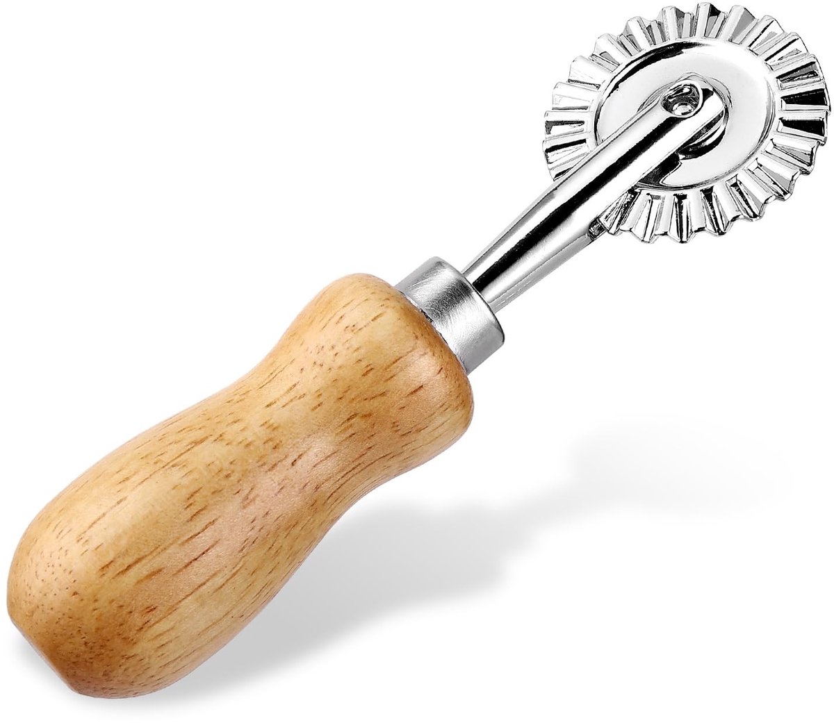 Dailygoods - Deegsnijder met Eikenhouten Handvat voor Bakken