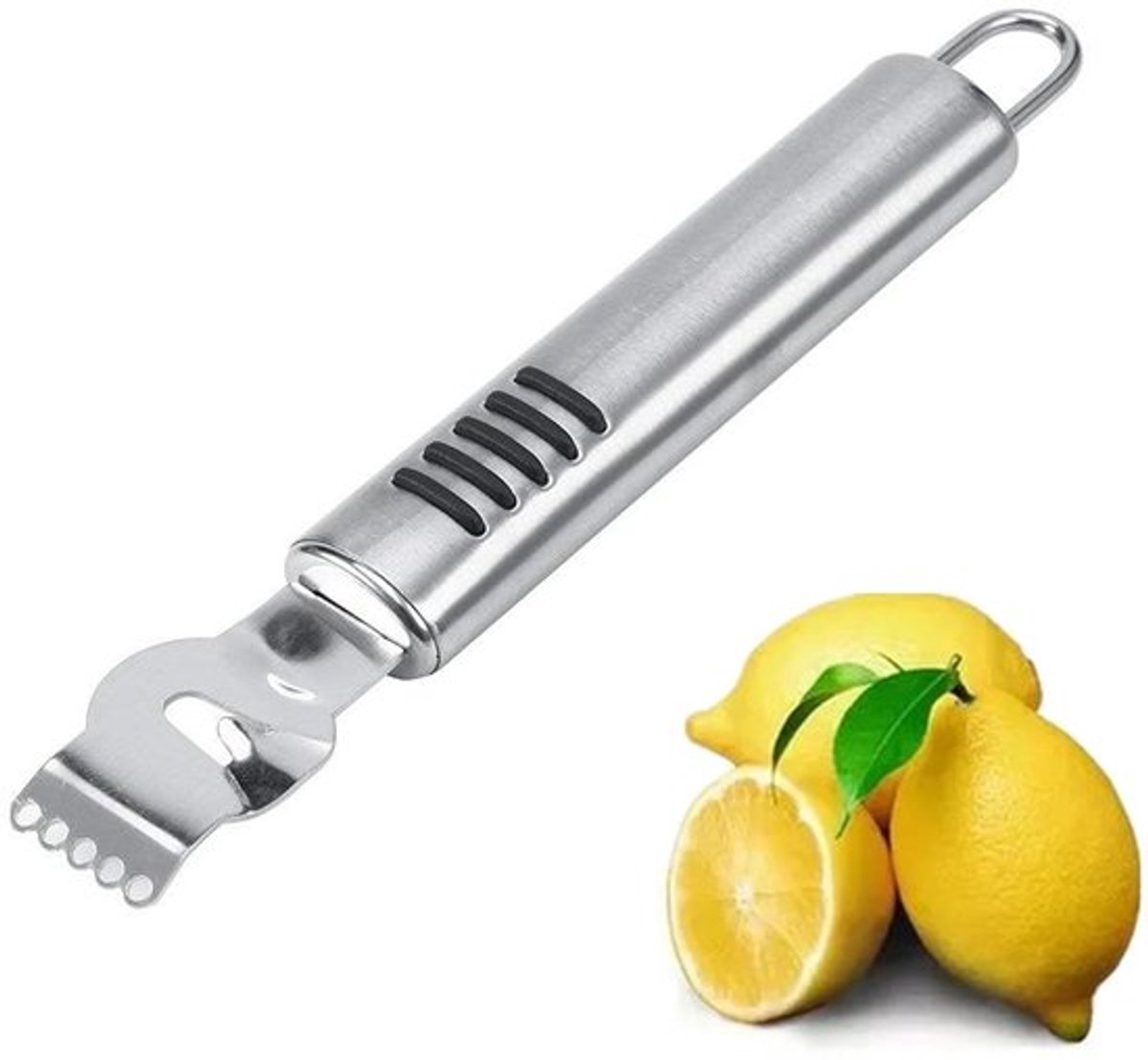 Citrus Dunschiller - Roestvrij Staal - Ergonomisch Ontwerp