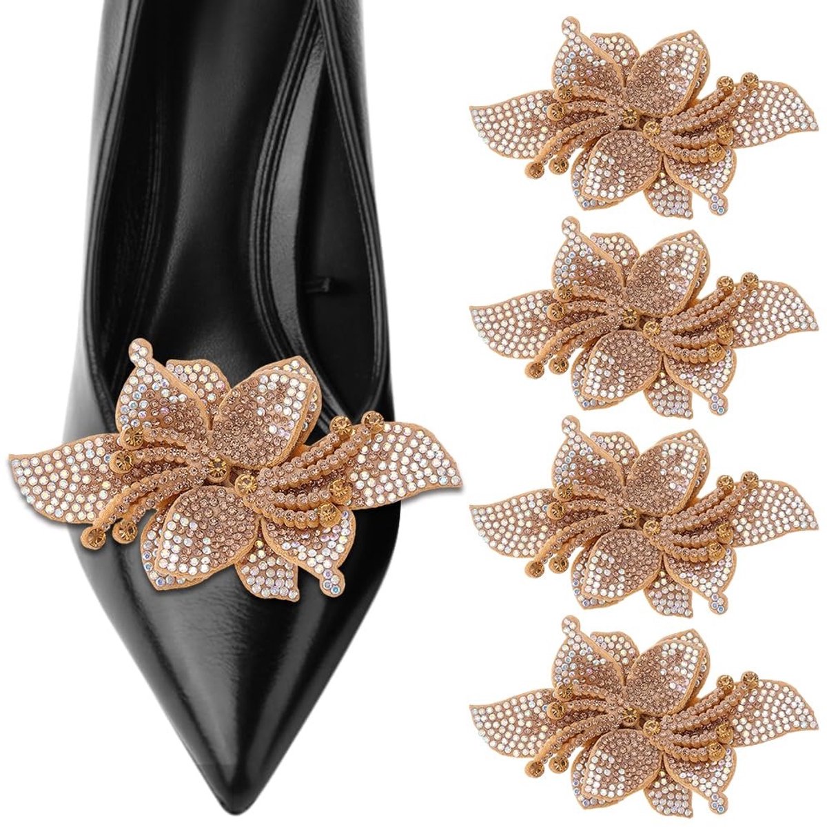 Dailygoods - Bloem Schoen Clips voor Elegante Schoen Decoratie