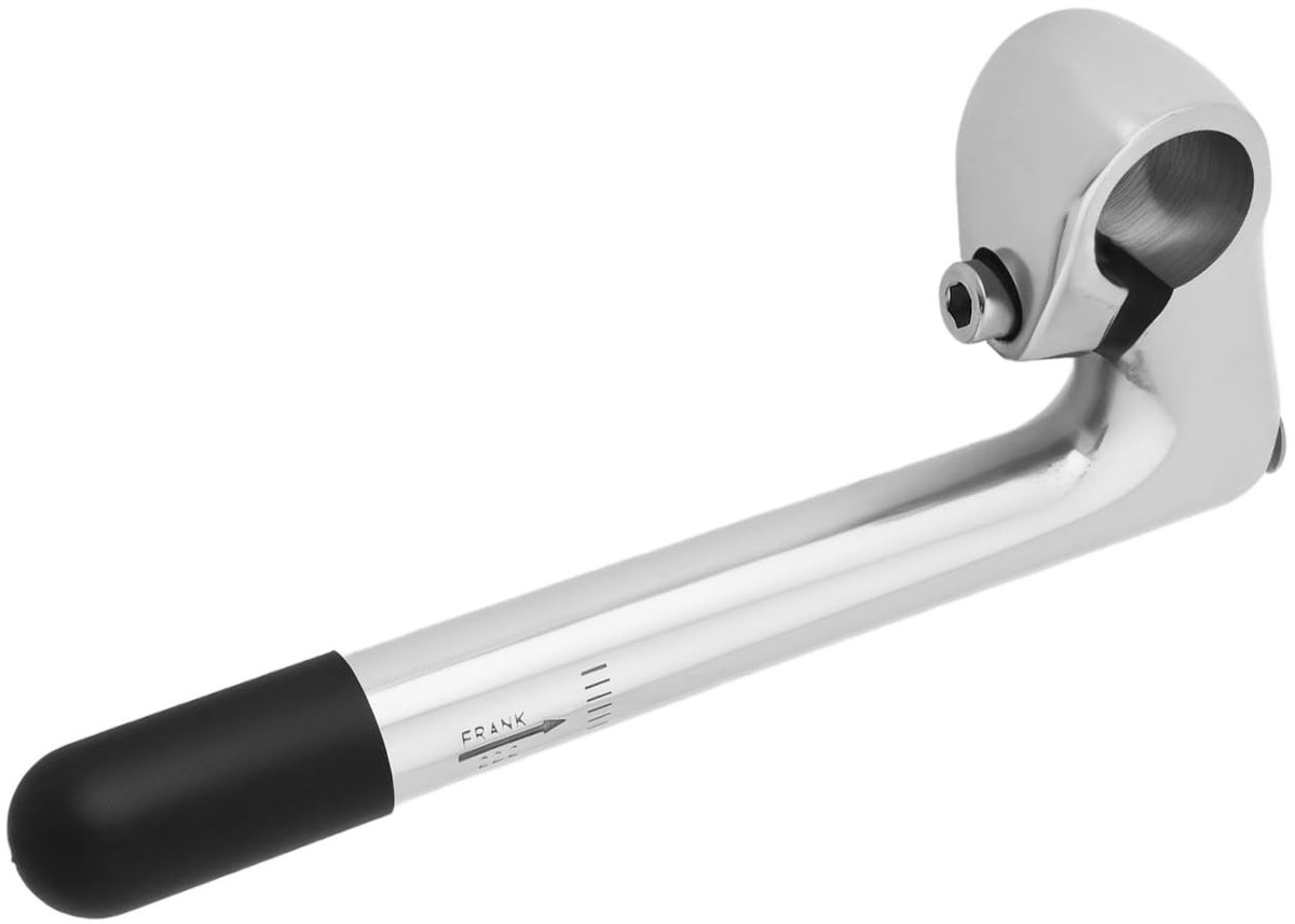 Dailygoods - Dailygoody - Fiets Stuurpen Verhoger - Aluminium 25.4mm - 60mm Uitbreiding - Verbeter rijcomfort - Lichtgewicht en sterk - Verstelbare hoogte - Geschi