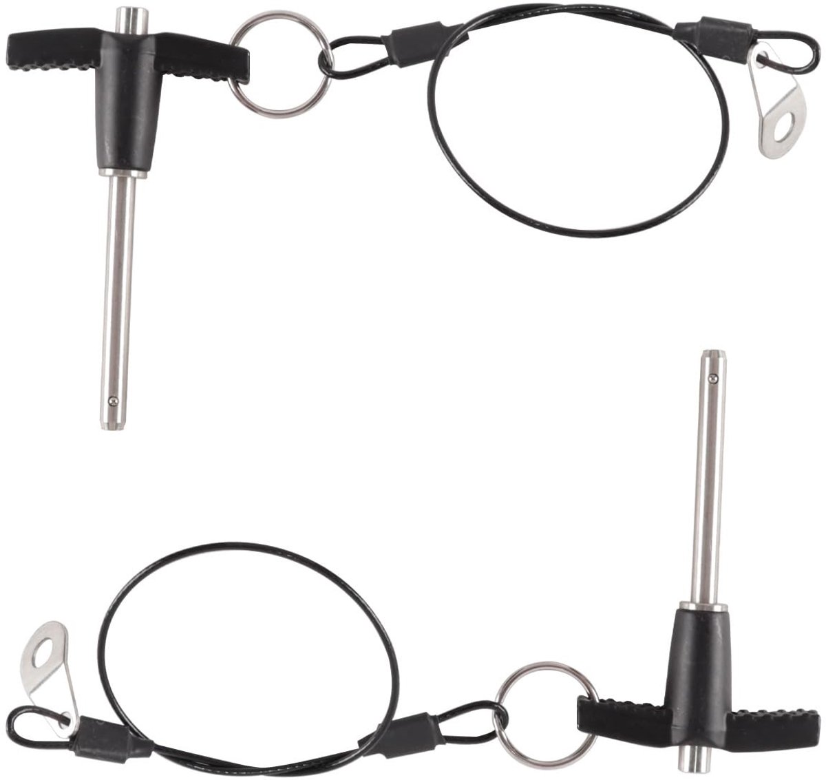 Dailygoods - Set van 2 T-Greep Borgpennen voor Diverse Toepassingen