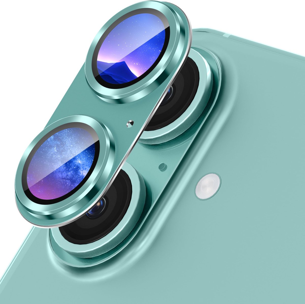 Dailygoody - Camera Lens Protector - Krasbestendige HD Glas - Matte Afwerking - Geschikt voor iPhone 16/16 Plus - Camerabescherming - Hoge hel...