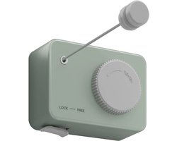 Uitschuifbare waslijn, ruimtebesparend, geschikt voor badkamers en balkons, duurzaam, 4,2 meter, groen.