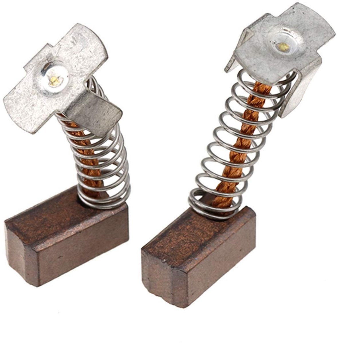 Dailygoods - Dailygoody - Carbon Borstels - Compatibel met 18V Accu - Hoogwaardige Kwaliteit - 2 Stuks - Ideaal voor Accu Gereedschap - Voor GDR18V-Li