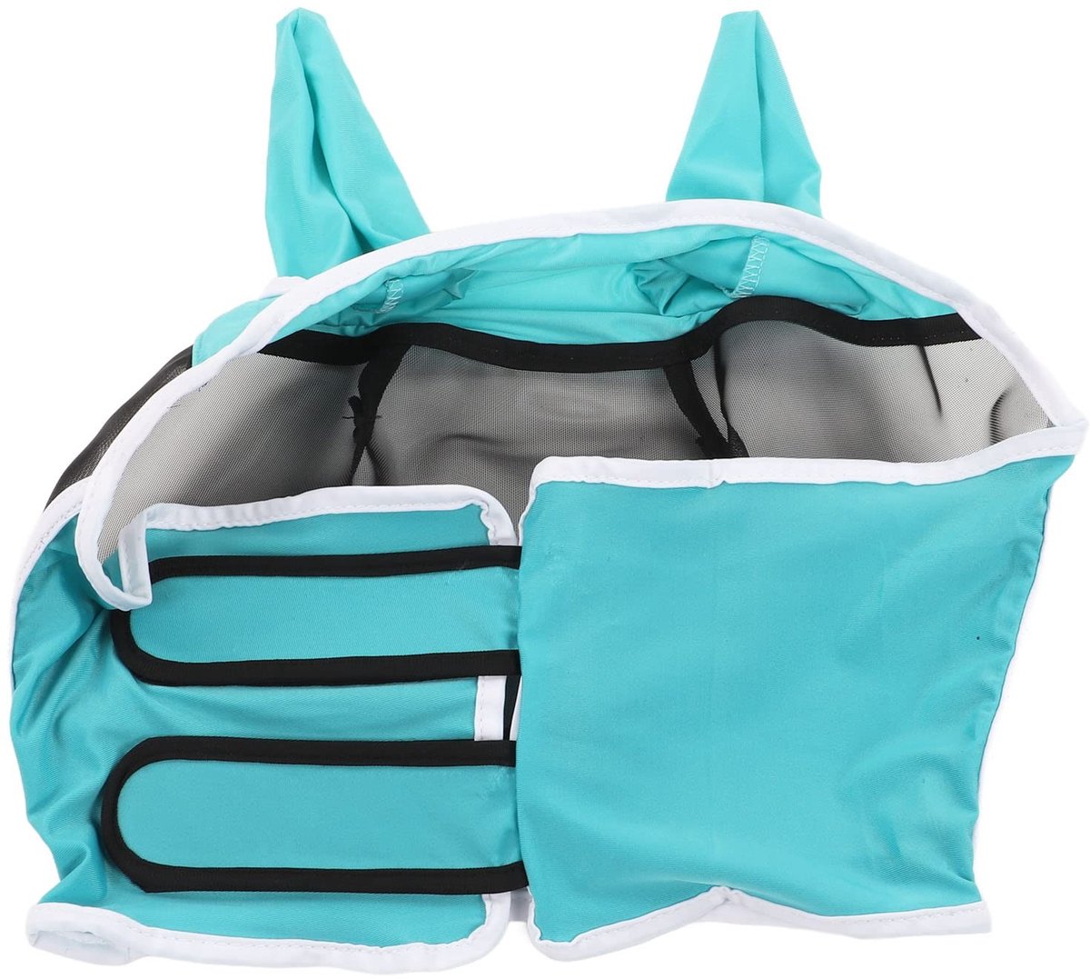 Dailygoods - Dailygoody - Paardenoogmasker - Muggenbescherming - Ademend en comfortabel - Bescherming tegen vliegen - Zacht gaas - Geschikt voor paarden - 18,9 x 1..