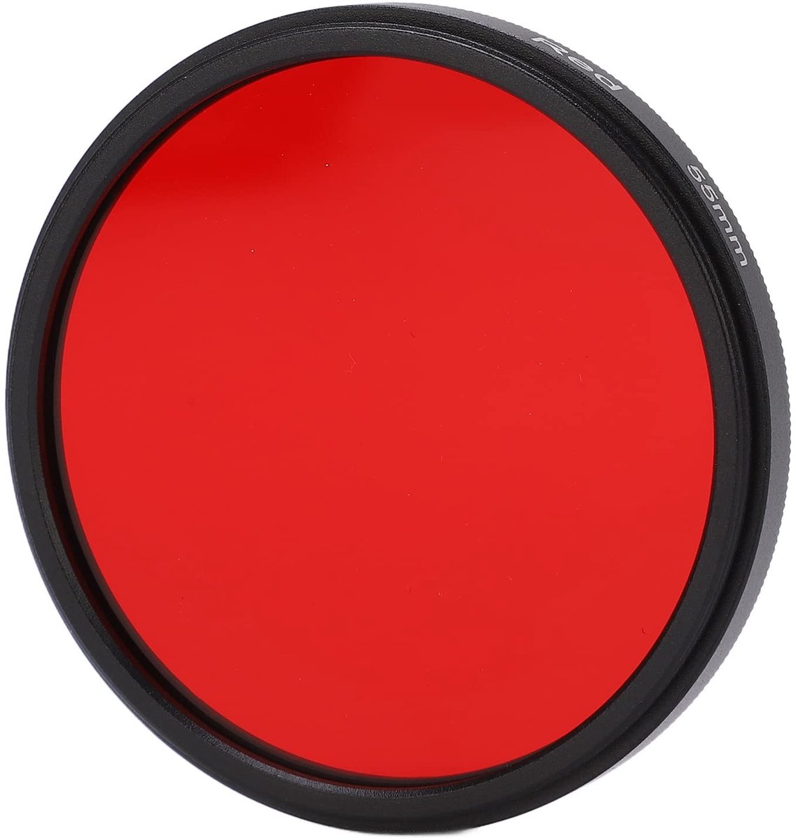 Dailygoods - Dailygoody - Rode Cameralensfilter - Optisch Glas - Lensbeschermingsfilter - 55MM - Perfect voor Nikon, Sony en Fujifilm - Kwaliteitsproduct voor foto