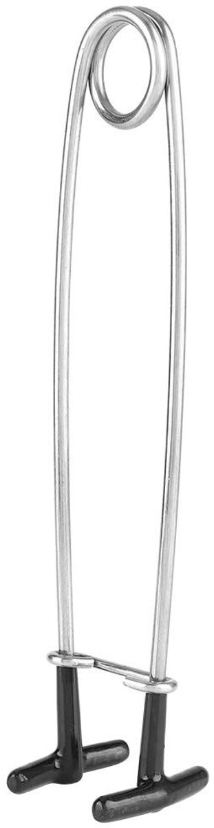 Dailygoods - Dailygoody - Roestvrij Stalen Vismondopener - Kaakspreider voor Snoek - Duurzaam en antiroest - Formaat 16,9 cm - Visserijkaakspreider - Geschikt voor