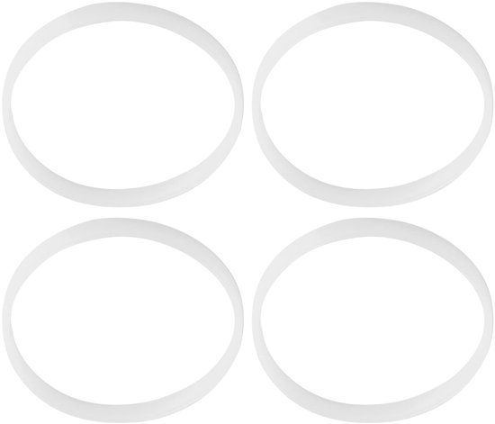 Dailygoods - Dailygoody - O Ring Pakking - Vervangingsset voor juicer - Wit rubber - Afdichting voor sapcentrifuge - Geschikt voor diverse modellen van Dailygoods — afbeelding 4