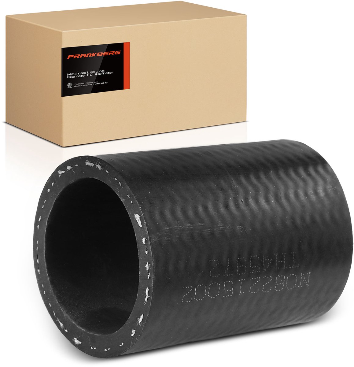 Frankberg 1x koelslang turbo ladeluchtkoeler voor VW Golf Polo Passat