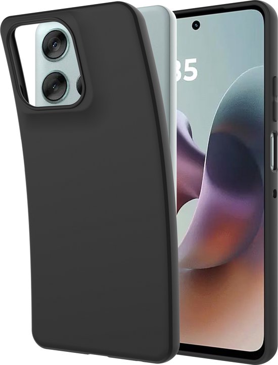Just in case Soft Design Motorola Moto G56 Back Cover Zwart