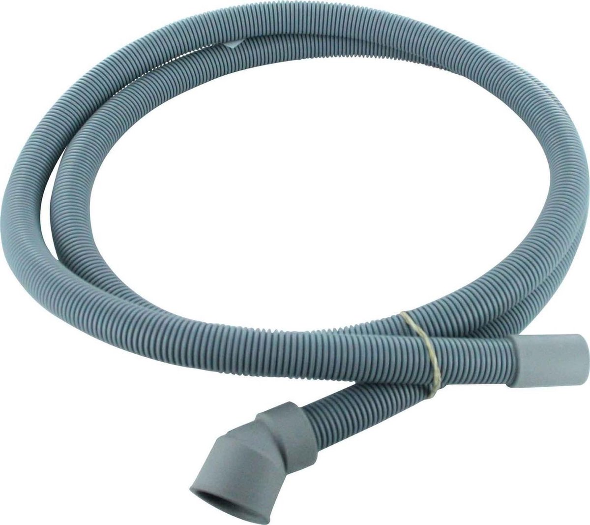Afvoerslang Vaatwasser - Waterafvoer slang - Water Afvoeren - Gebogen Elleboog - 2 Meter - Grijs