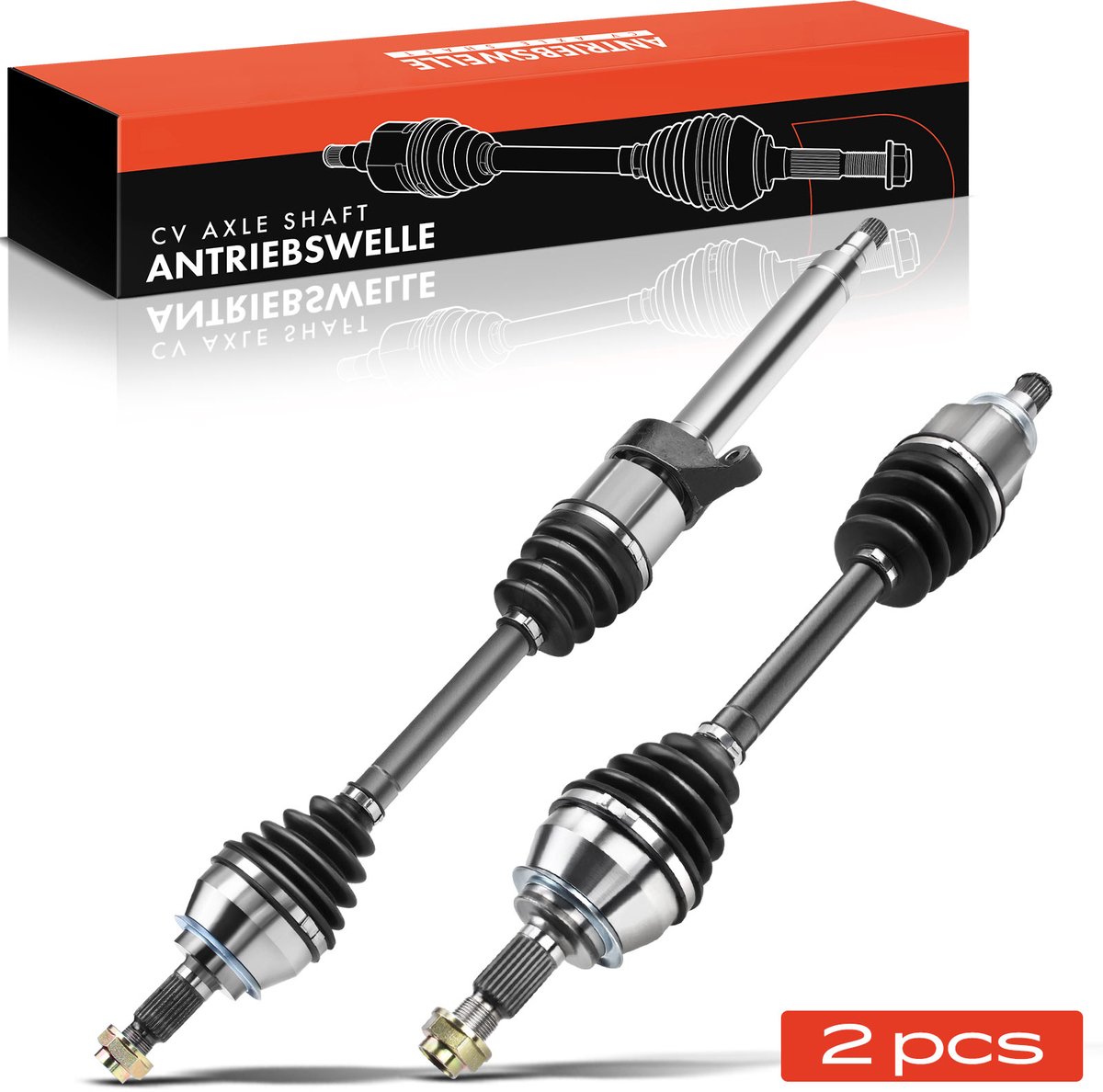 Frankberg 2x Aandrijfas Vooras voor MINI R55 R56 R57 R58