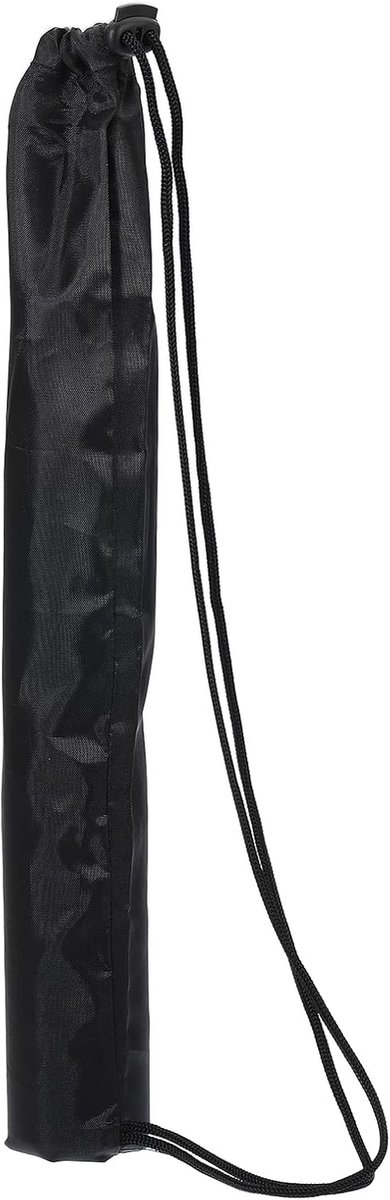 17 Inch Long Monopod Tote Bag - Nylon - Met Schouderriem - Draagbaar en Opvouwbaar - Zwart