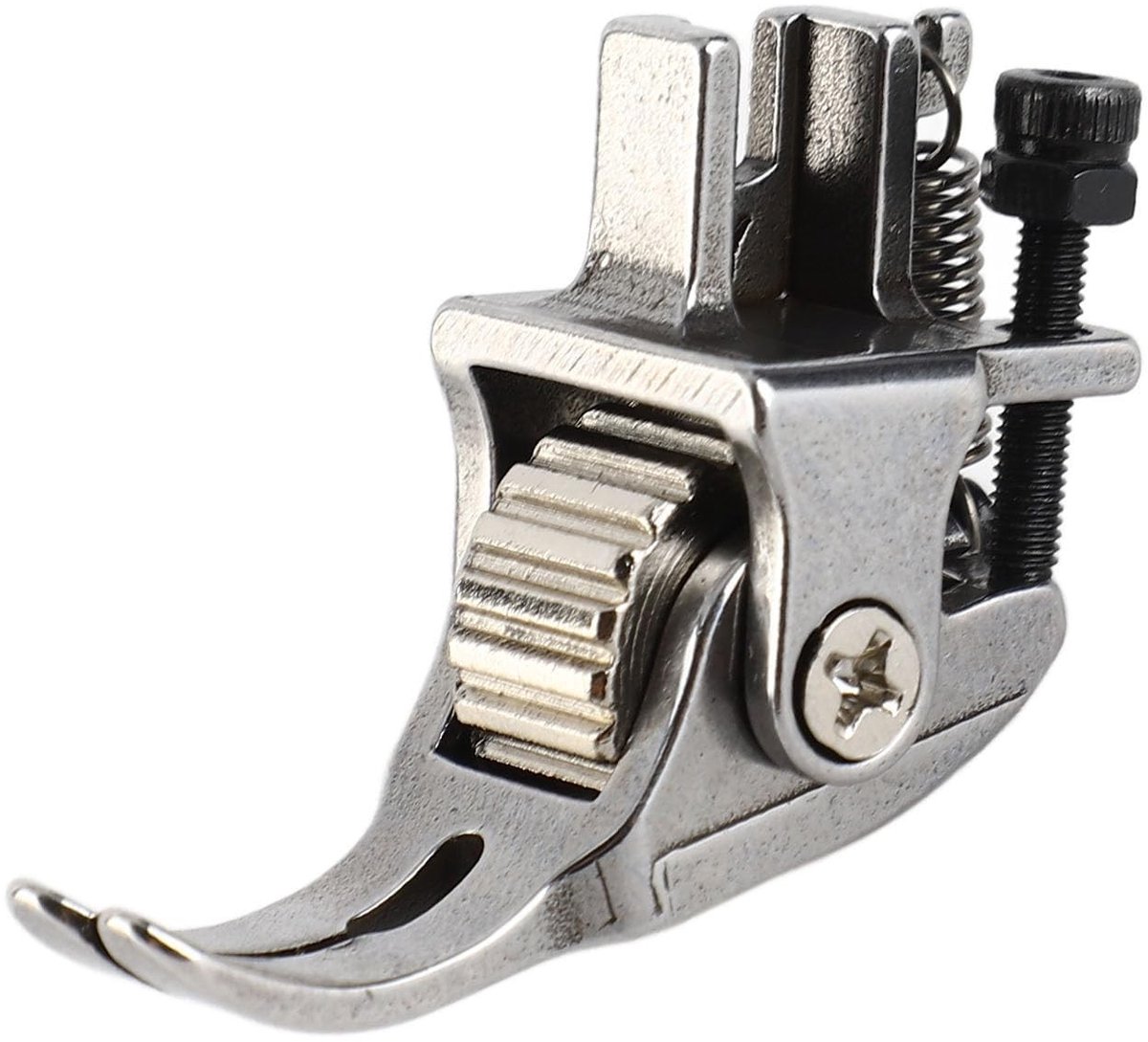 Verstelbare Naaivoet - Rolvoet Leer - Dikke Stoffen Naaien - Klikbare Adapter - 6x2x0.1 cm
