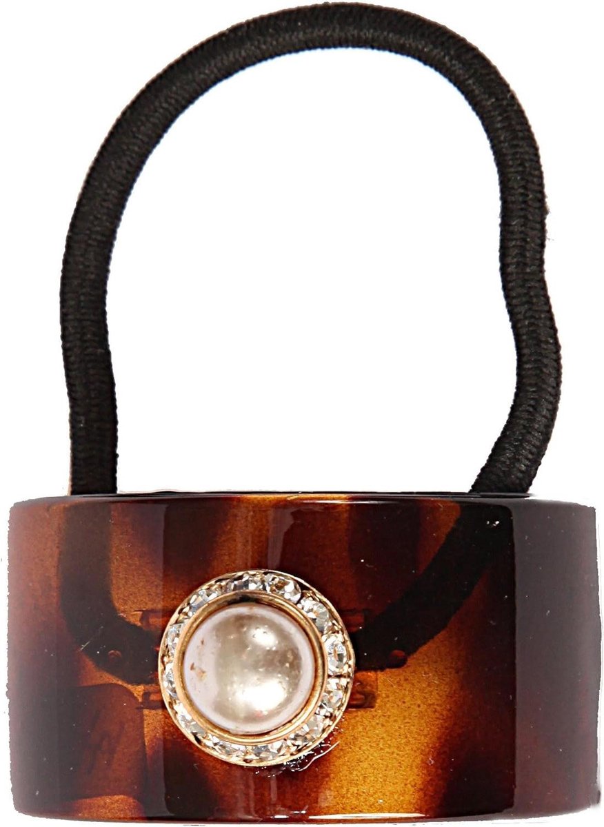 Haarkam - Haaraccessoire - Stijlvol Haar - Cellulose Acetaat - 5 cm - Bruin