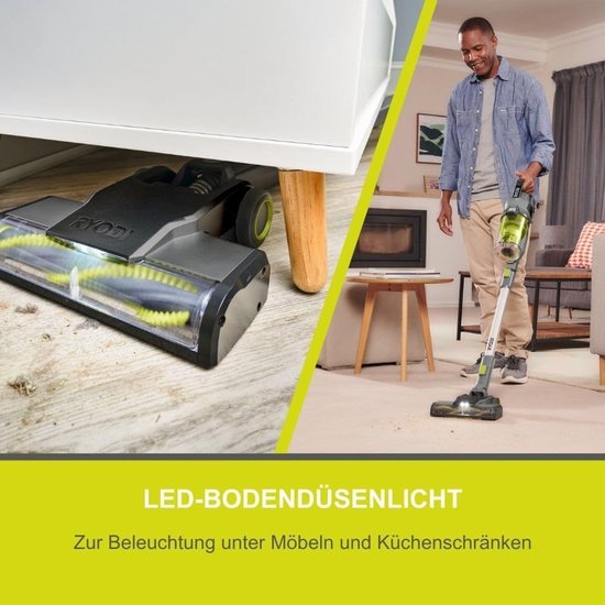 Ryobi - Zilver steelstofzuiger (incl. 1x2.0Ah accu) ONE 18V van Merkloos	 — afbeelding 4