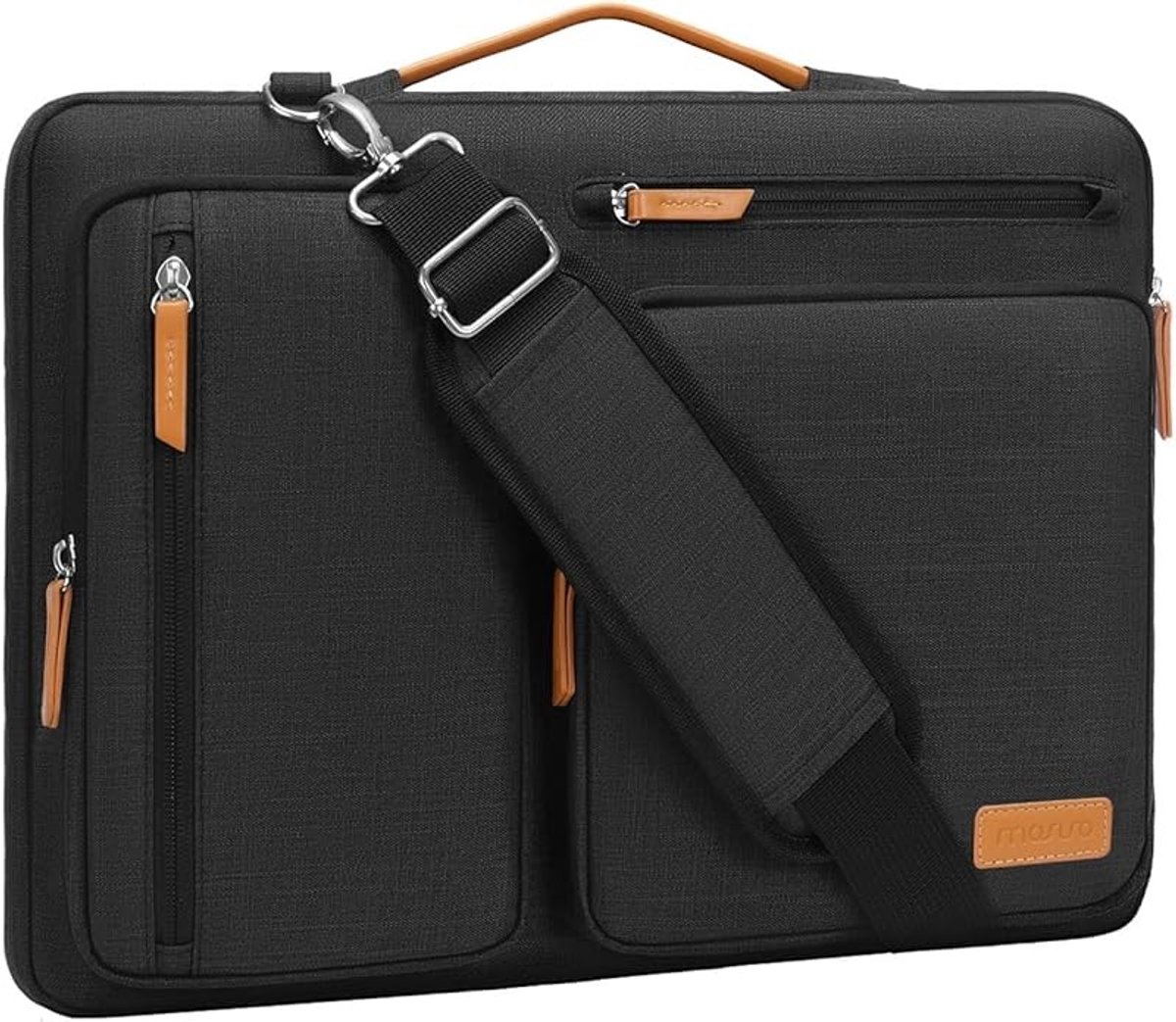 360 Beschermende Laptop Schoudertas met 4 Ritszakken & Handvat