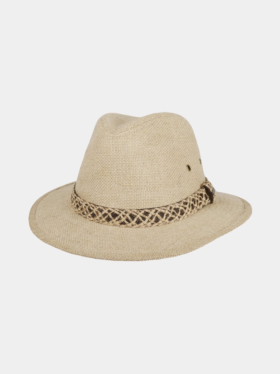 Bluford - Hennep hoed - Beige