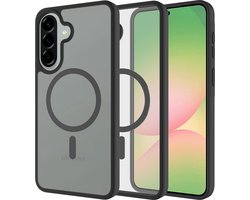 Coque Just in Case compatible avec Samsung Galaxy A57 compatible avec MagSafe - Backcover Military Grade - Noir