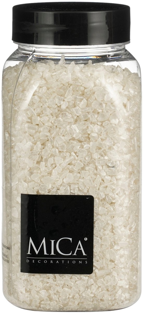 Glas Brokken Klein Creme 650ml - Mica Decorations