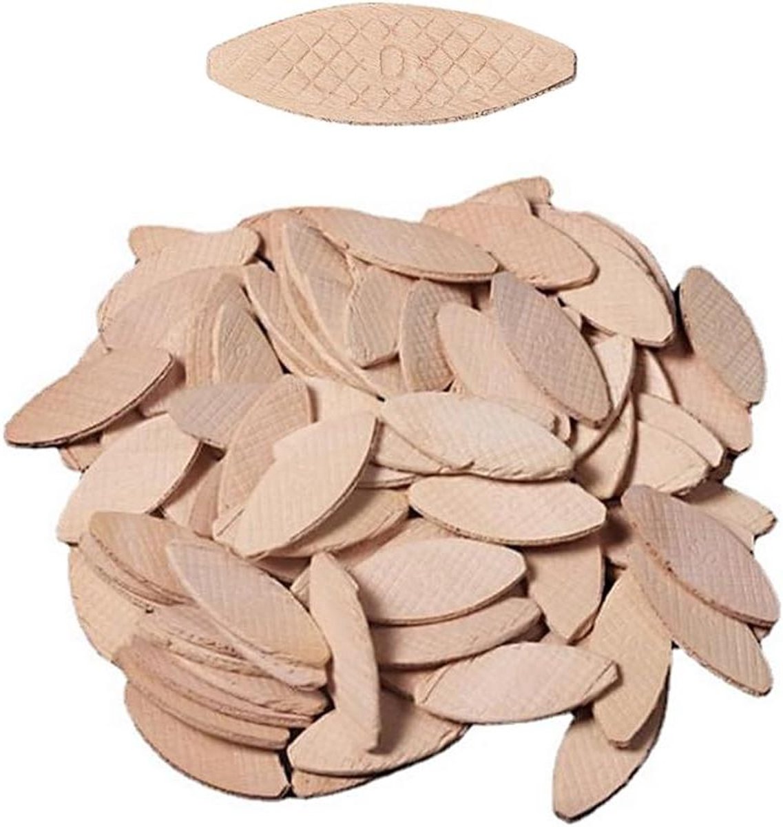 Houten Deuvels - Verbindingspennen Hout - Houtverbindingen Maken - Verstelbare Inlasdiepte - 100 Stuks #0 - Beige